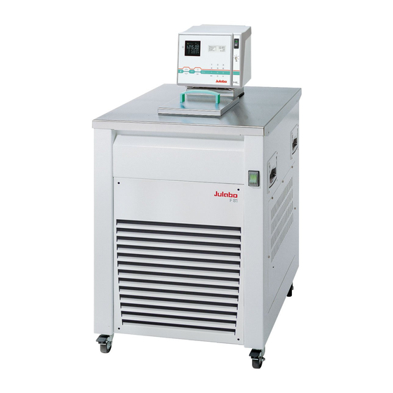 Julabo F81-HL Operating Manual