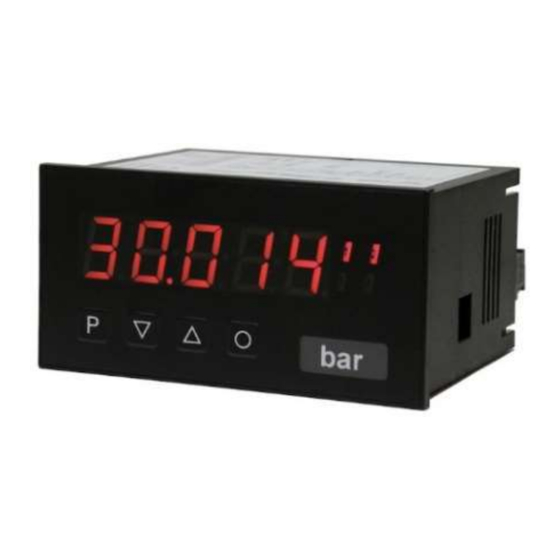 MONTWILL M2-14 Digital Panel Meter Manuals