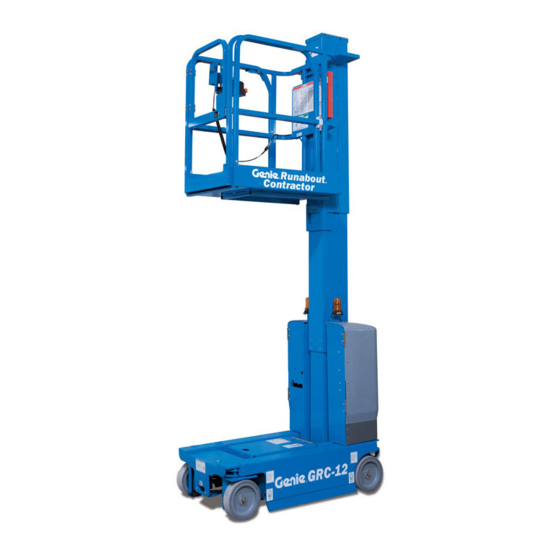 Terex Genie GRC-12 Service Manual