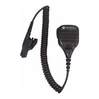 Motorola solutions PMMN4038 User Manual