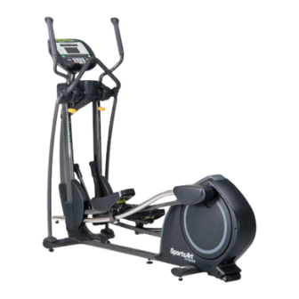 SportsArt Fitness E835 Owner's Manual