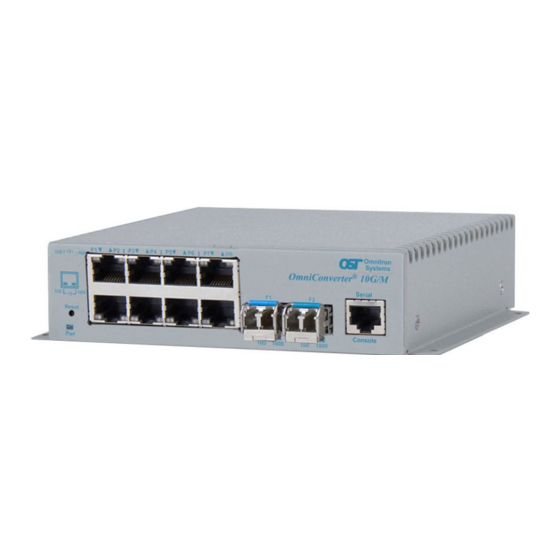OST OmniConverter 10G/M Quick Start Manual