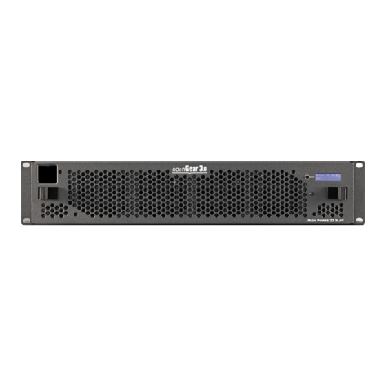 Sencore AG 4400 User Manual