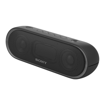 Sony SRS-XB20 Reference Manual