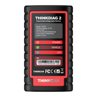 Thinkcar THINKDIAG 2 Quick Start Manual