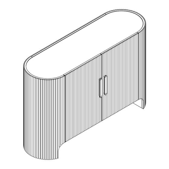 ARHAUS ASTOR HALL CHEST Assembly Manual