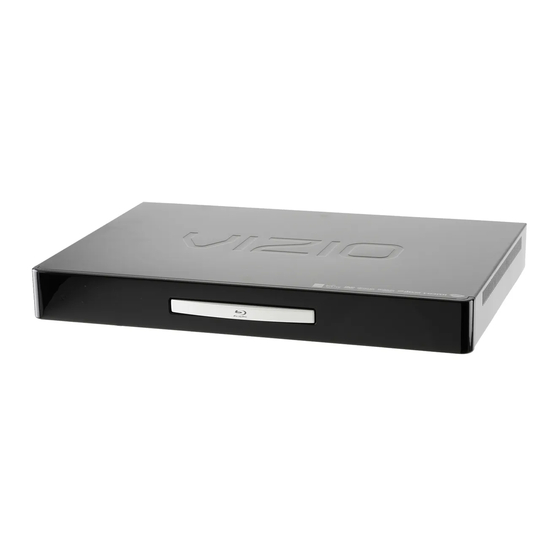 Vizio VBR200W Quick Start Manual