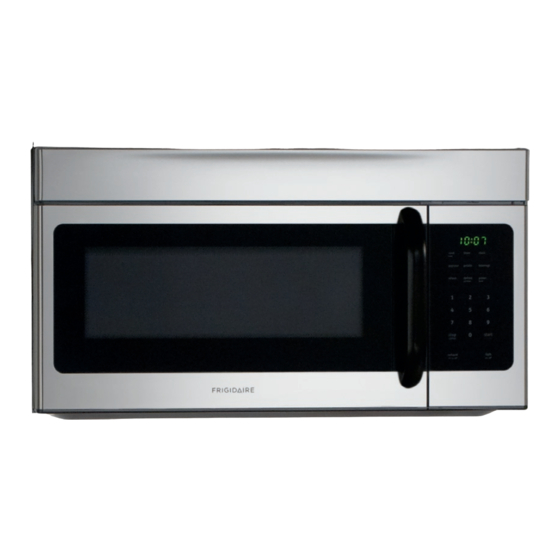 Frigidaire FFMV162L W Product Specifications