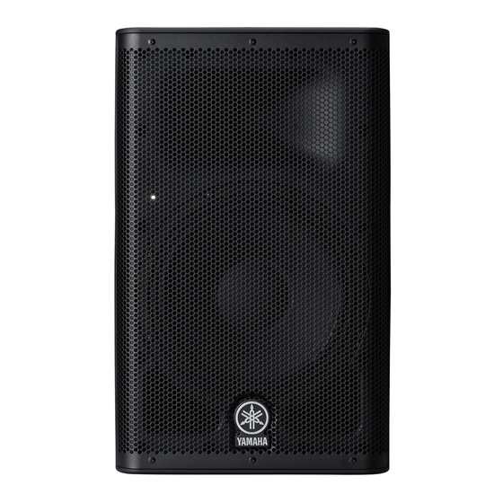 Yamaha DXR8 Manual