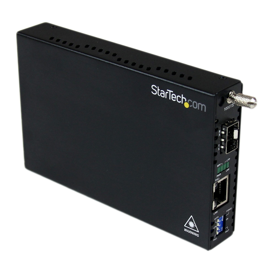 StarTech.com ET91000SFP2 Instruction Manual