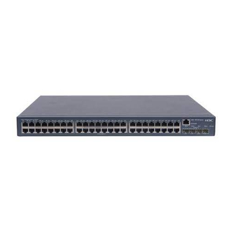 H3C S5120-SI Series Configuration Manual