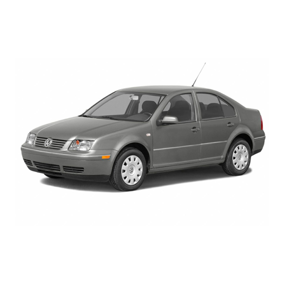 Volkswagen Jetta 2005 Body Repair Manual
