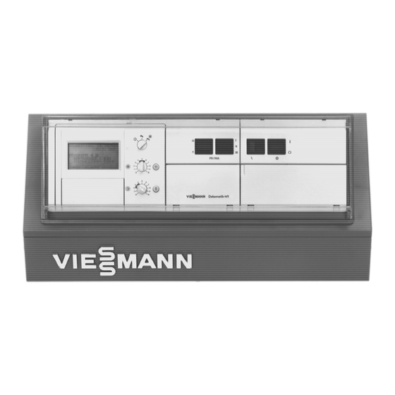 Viessmann Dekamatik-M1 Operating Instructions Manual