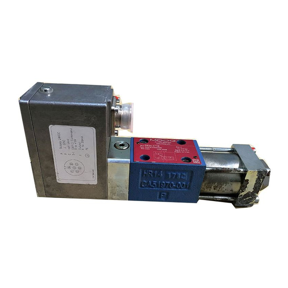 Moog D635 Series Mounting And Installation Notes