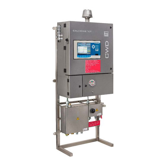 Union CWD2005 DPC Combustion Calorimeter Manuals