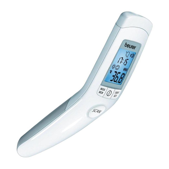 Beurer medical FT 90 Instructions For Use Manual