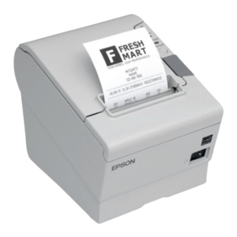 Epson TM T88V Brochure & Specs