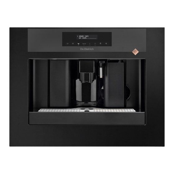 DeDietrich DKD7400 Series Manual