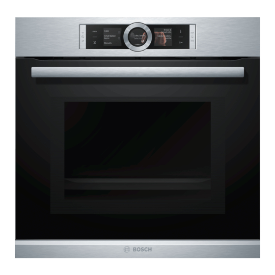 Bosch HMG636B.1 User Manual And Installation Instructions