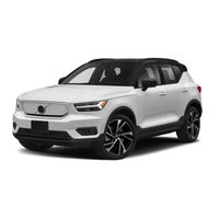 Volvo XC40 RECHARGE Quick Manual