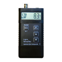 Lignomat Ligno-VersaTec V-0 User Instructions