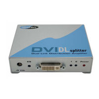 Gefen DVI DL Splitter User Manual