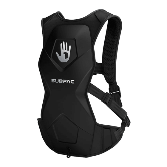 Subpac M2X Manual