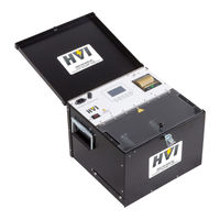 High Voltage DTS-60A Operator's Manual