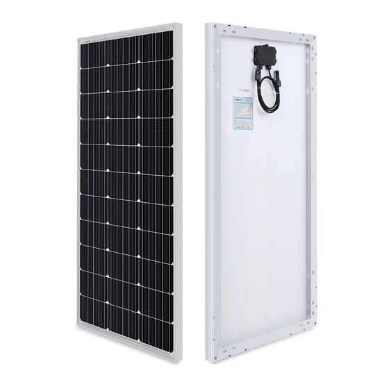 Renogy RNG-300D Installation Manual