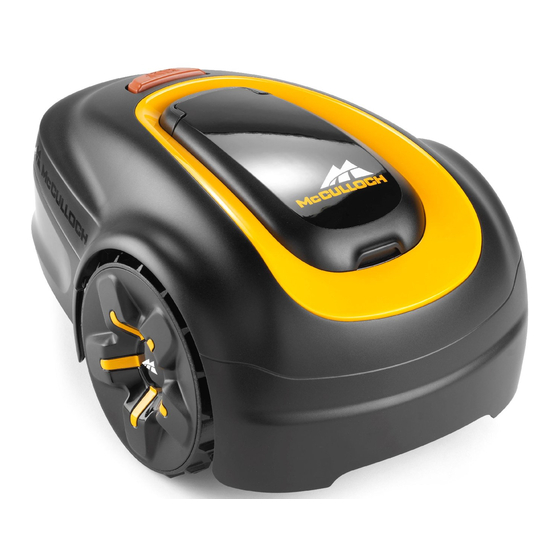 McCulloch ROB S400 Quick Manual