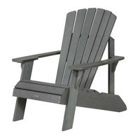 Lifetime ADIRONDACK CHAIR 60204 Assembly Instructions Manual