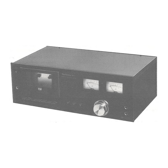 Technics RS-M7 Service Manual