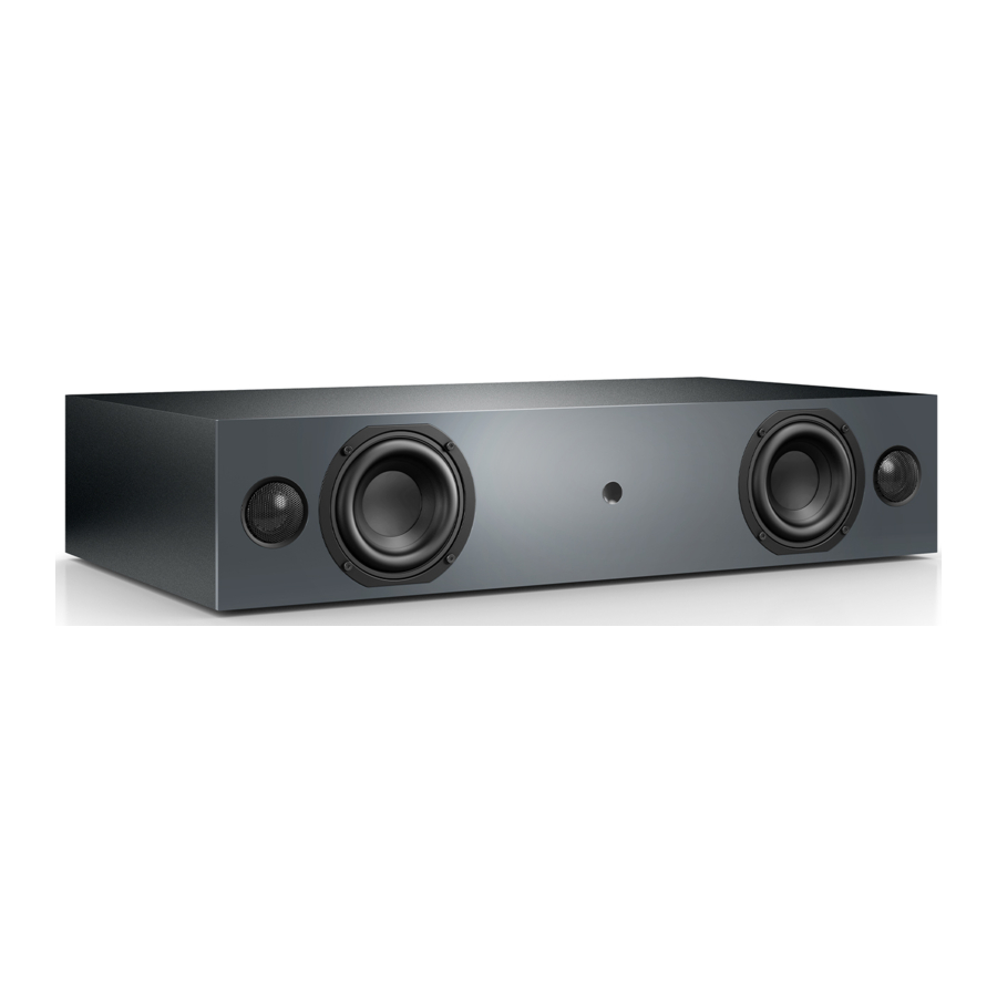 Nubert nuBox AS-225 - Active Speaker Manual