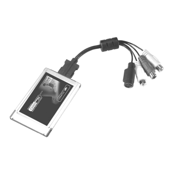 TerraTec Cameo 400 AV mobile Manual
