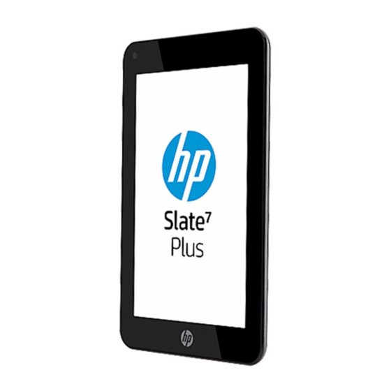 HP Slate 7 Plus Manuals