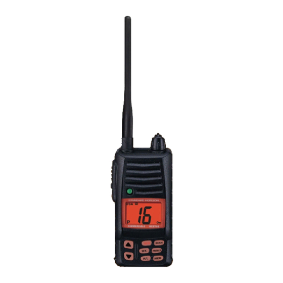 Standard Horizon HX270S Service Manual