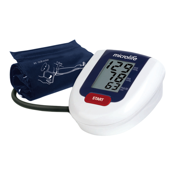 Microlife BP 3AQ1 Blood Pressure Monitor Manuals