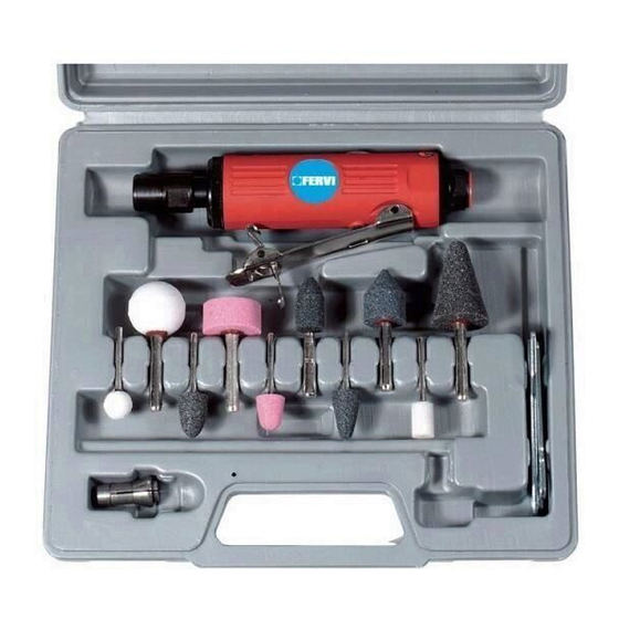 Fervi 0050 Operation And Maintenance Manual