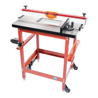 Axminster UJK Pro Router Table Original Instructions Manual