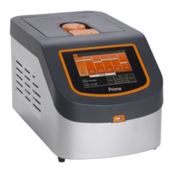 Bibby Sterilin Techne Prime Series Operator's Manual