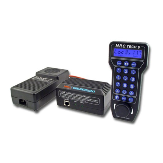 MRC TECH 6 Quick Start Manual