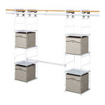 Rubbermaid MAX Add-On Closet Organizer Instructions And Product Information
