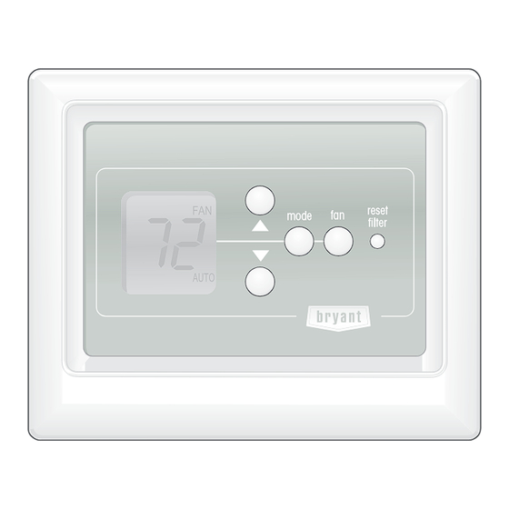 Bryant T2SNAC01 Installation Instructions Manual