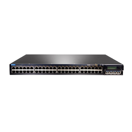 Juniper EX3200 Mounting