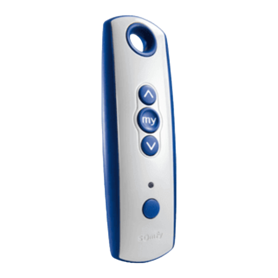 SOMFY STRUXURE OUTDOOR Quick Start Manual