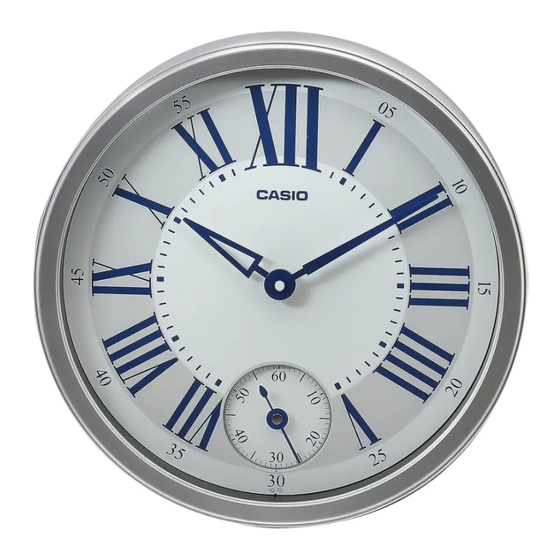 Casio IQ-70 Operation Manual