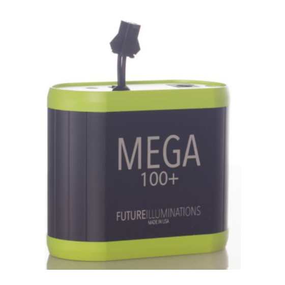 Future Illuminations MEGA 100+ Quick Start Manual