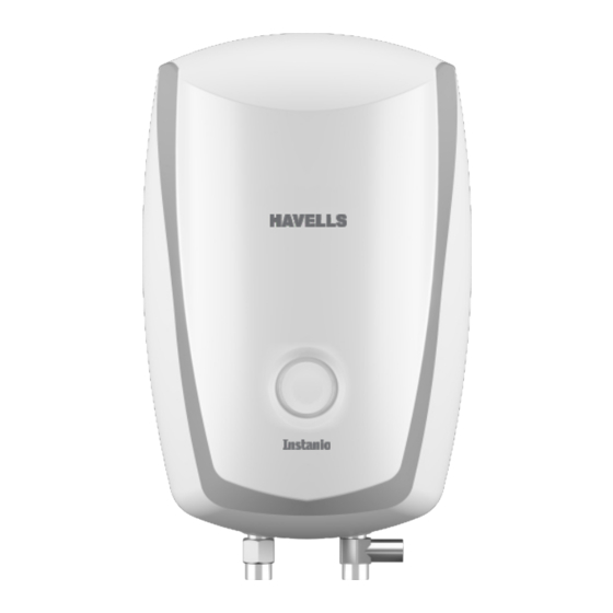 Havells Instanio 3 L Operating Instructions Manual