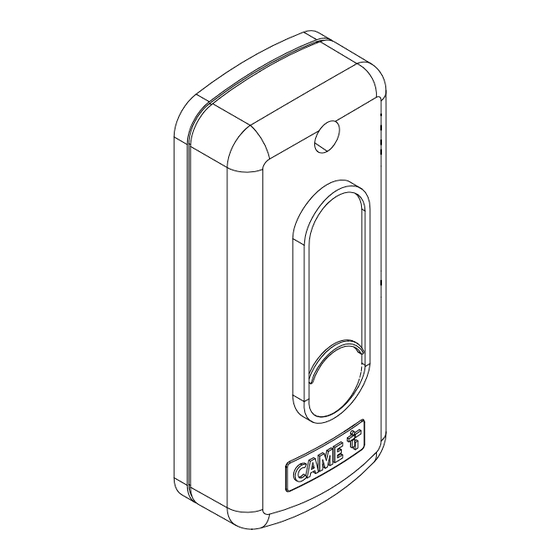 CAME 8K06SL-007 Manual