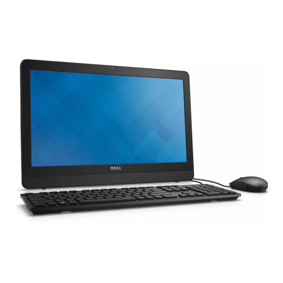 Dell Inspiron 20 3000 Series Quick Start Manual